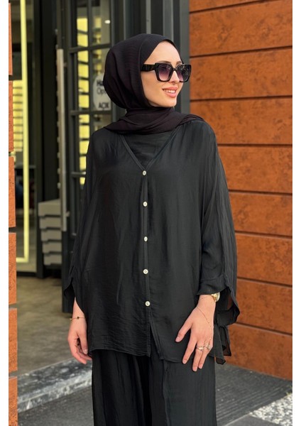 Pantolonlu Takım 25S3011 Siyah