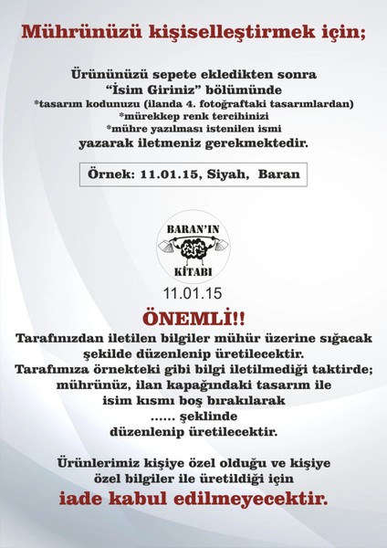 Özel At Başı Tasarımlı Isim Mührü ve Mürekkep, Isim Ünvan Kaşesi, Kişiye Özel Tasarım Hediye, Hediyelik