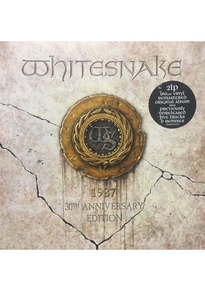 Whitesnake 1987 30TH Anniversary Edition (2 Plak)