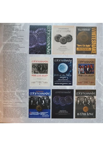 Whitesnake 1987 30TH Anniversary Edition (2 Plak)