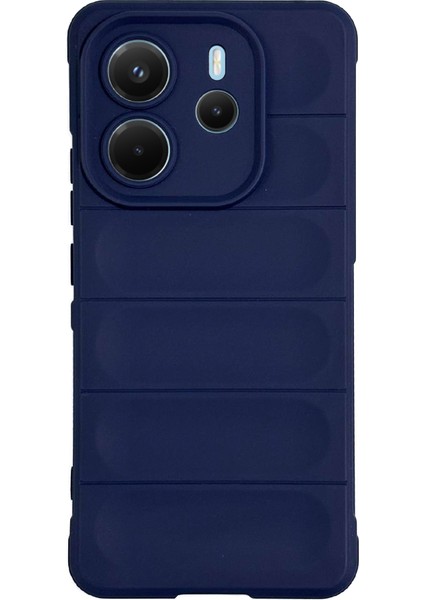 Xiaomi Redmi Note 14 4g Kılıf Optimum Lens Çerçeveli Silikon Kapak