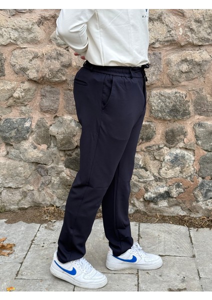 Erkek Slim Fit Beli Lastikli Ipli Fermuarlı Likralı Ascoli Kumaş Rahat Jogger modelleri