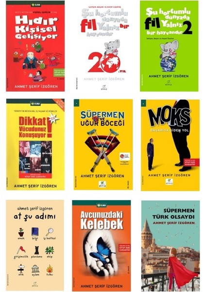 Ahmet Şerif Izgören Kişisel Gelişim Seti (9 Kitap)