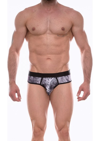 Erkek Desenli Slip Iç Giyim DM072219