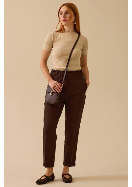 Pantolon 10002511010031 Kahverengi
