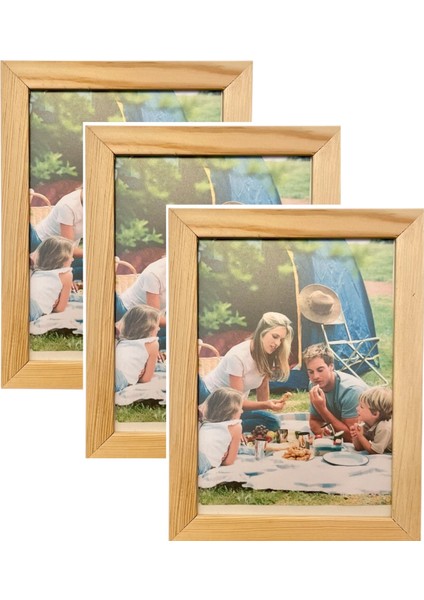 Set Fotoğraf Çerçevesi, Fotoğraf Çerçevesi, Anı Resim Çerçevesi, Çoklu Çerçeve Ahşap