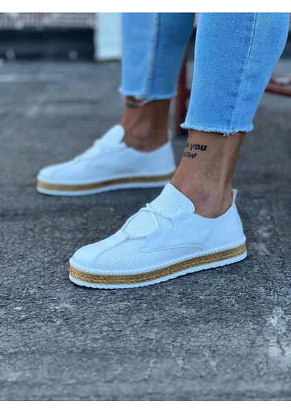 WG015 Beyaz Erkek Casual Ayakkabı modelleri
