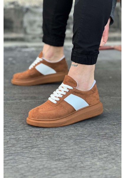 WG011 Taba Süet Erkek Casual Ayakkabı