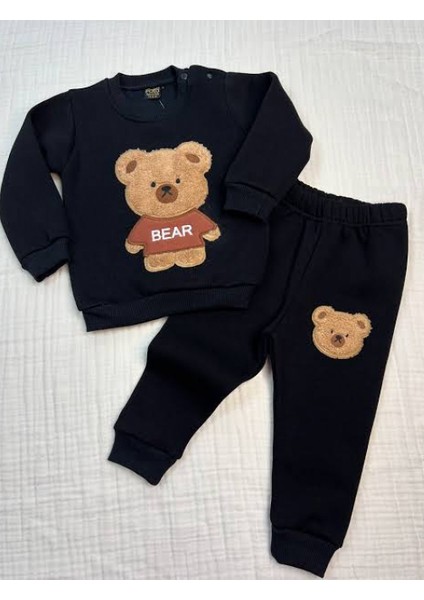 Teddy Bear Baskılı Erkek Çocuk Takımı