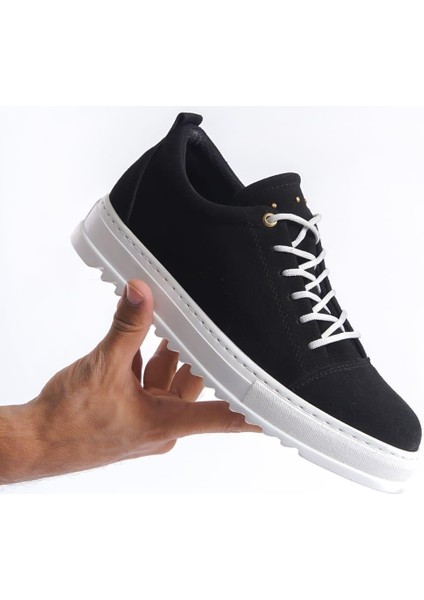 SLW152 Cool Bağcıklı Süet Erkek Günlük Spor Klasik Ayakkabı Sbt - Siyah fiyatları