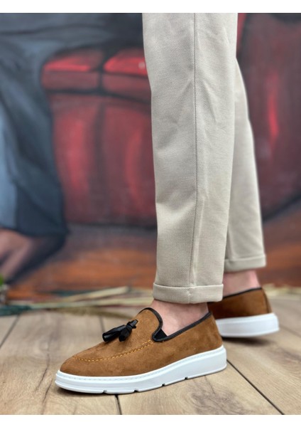 BA0005 Bağcıksız Yüksek Taban Klasik Püsküllü Corcik Erkek Ayakkabı fiyatları