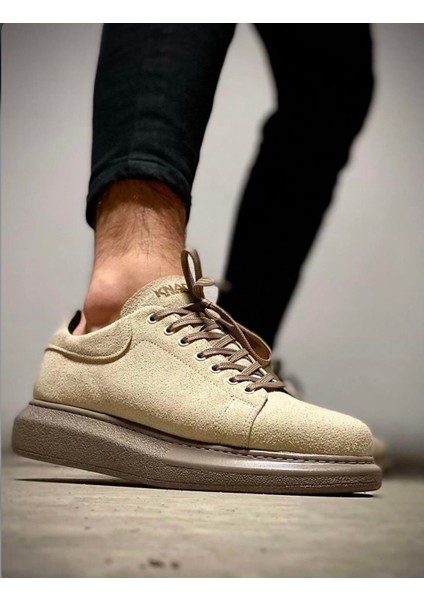 Yüksek Taban Günlük Ayakkabı 044 Vizon Süet fiyatları