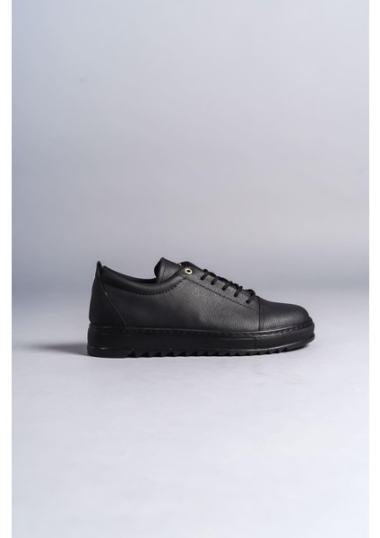 SLW152 Cool Bağcıklı Cilt Erkek Günlük Spor Klasik Ayakkabı Cst - Siyah fiyatları
