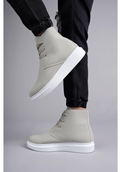 SLW207 Oslo Bağcıklı Süet Erkek Günlük Spor Bot Bt - Gri modelleri