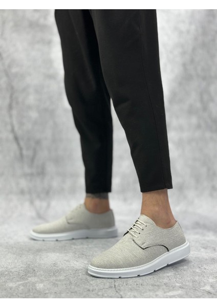BA0003 Bağcıklı Klasik Spor Keten Beyaz Taban Casual Erkek Ayakkabı modelleri