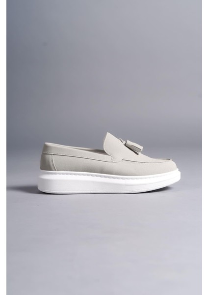 SLW154 Blaze Bağcıksız Püsküllü Süet Erkek Günlük Spor Klasik Ayakkabı Sbt - Gri fiyatları