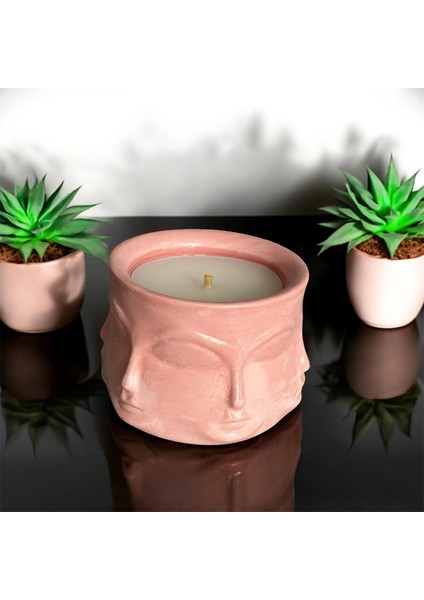 Yüz Figürlü Kokulu Mum,kırmızı modelleri