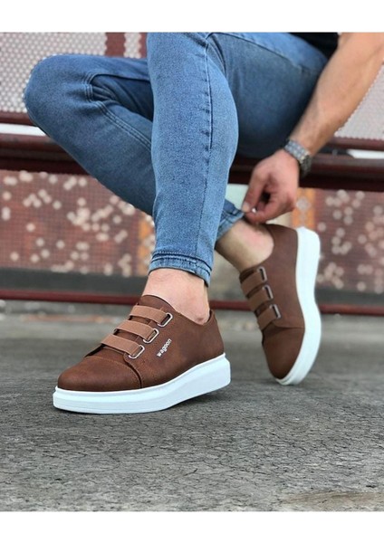 WG026 Taba Kalın Taban Casual Erkek Ayakkabı fiyatları