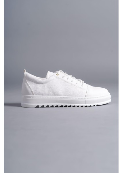 SLW152 Cool Bağcıklı Cilt Erkek Günlük Spor Klasik Ayakkabı Cbt - Beyaz modelleri