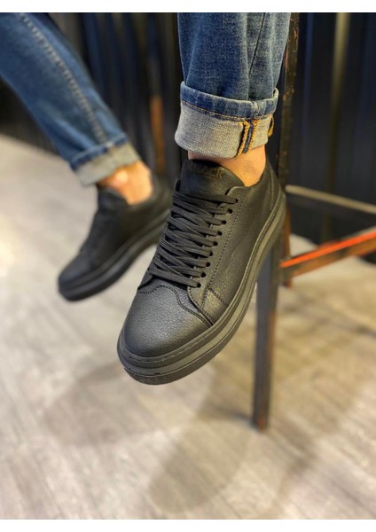 Günlük Ayakkabı 421 Siyah (Siyah Taban)