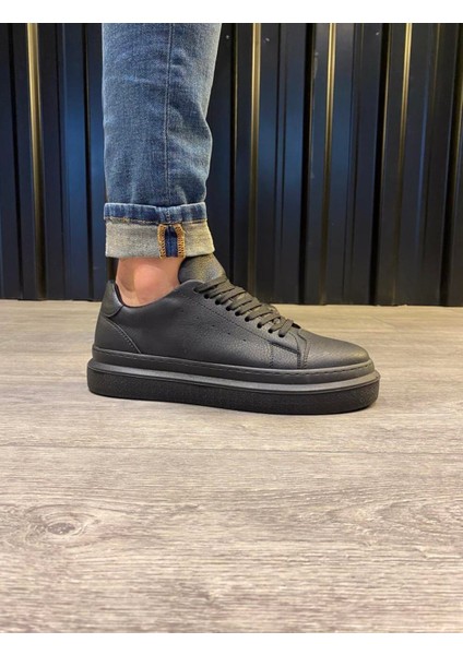 Günlük Ayakkabı 421 Siyah (Siyah Taban) fırsatları