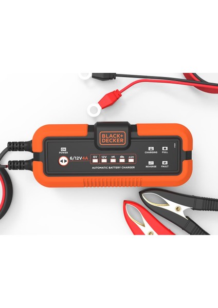 Black+Decker BXA22 6V/12V 120A Akıllı Akü Şarj ve Akü Bakım Cihazı