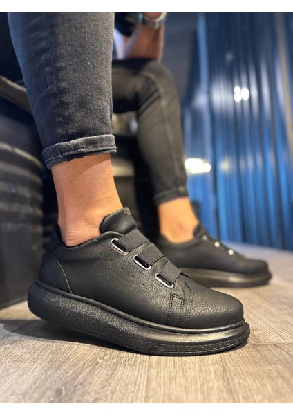 Sneakers Ayakkabı 889 Siyah (Siyah Taban)