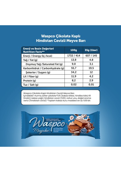 Bitter Çikolata Kaplı Meyve Bar Tanışma Paketi 35g X 4 Adet (4 ÇEŞİT)