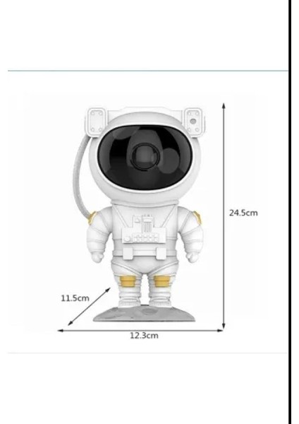 Astronot Galaksi Projeksiyon Gece Lambası