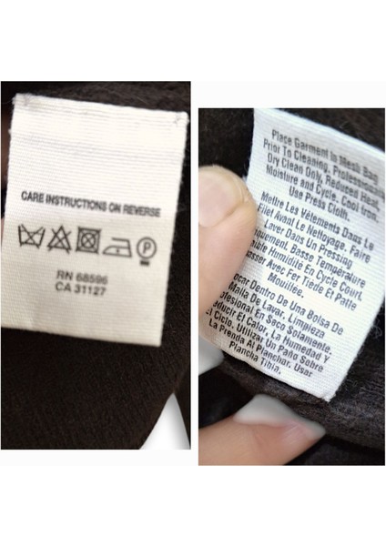 Kaşmir S-M Uzun Kollu Crop Mini Koyu Kahverengi Hırka