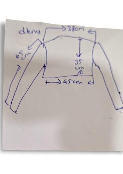 Kaşmir S-M Uzun Kollu Crop Mini Koyu Kahverengi Hırka