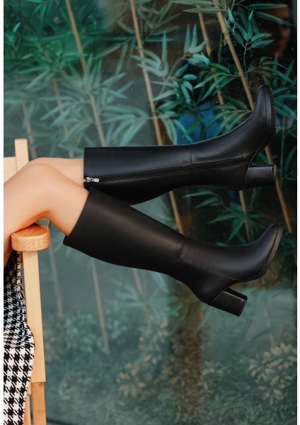 Morena Siyah Cilt Çizme modelleri