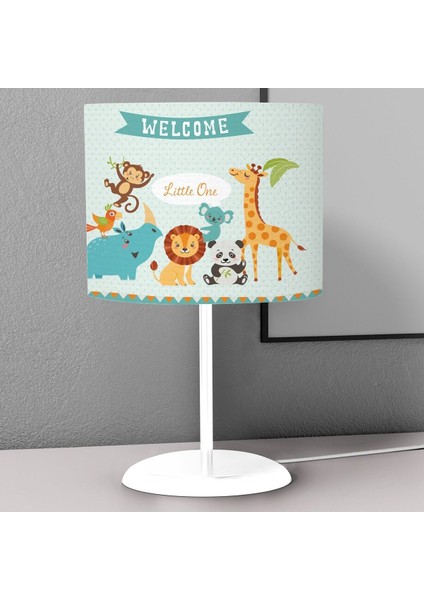 Çocuk Odası Masaüstü Abajur Model 00021