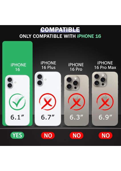 Apple iPhone 16 ile Uyumlu Kılıf Şeffaf Esnek Silikon Telefon Kılıfı Kapak fırsatları