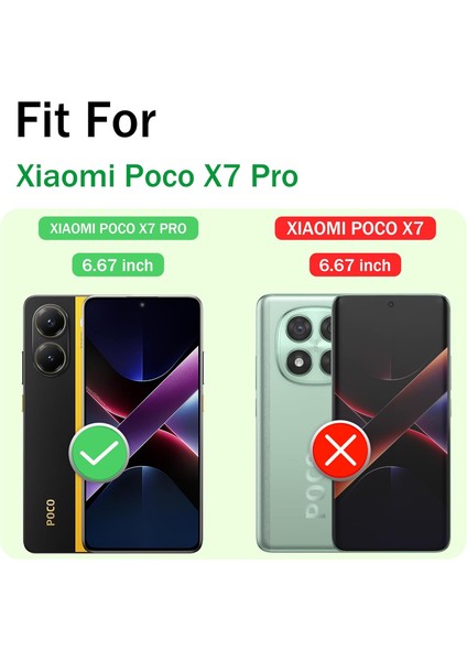 Xiaomi Poco X7 Pro ile Uyumlu Kılıf Magnetik Standlı Kamera Korumalı Sürgülü Kapak indirimleri