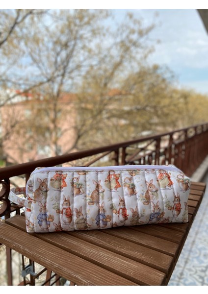 Talkıng Dreams Tavşan Desenli Kapitone Saç Şekillendirici Çantası fiyatları
