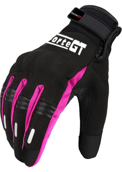 07 Softshell Mor Kadın Eldiven