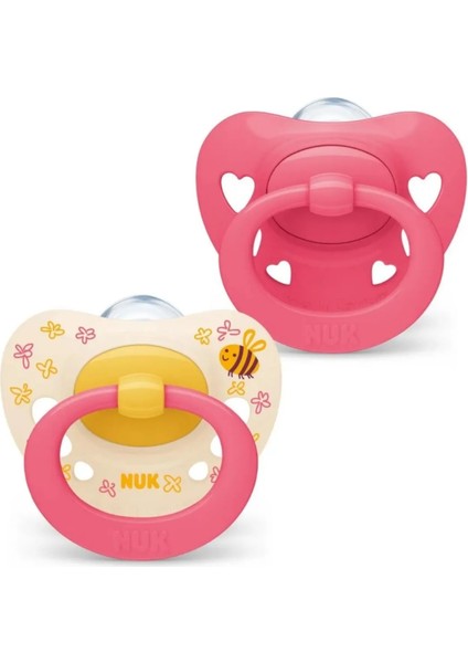 Signature Silikon Damaklı Ikili Emzik (18-36M) fiyatları