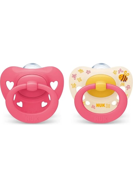 Signature Silikon Damaklı Ikili Emzik (18-36M) modelleri