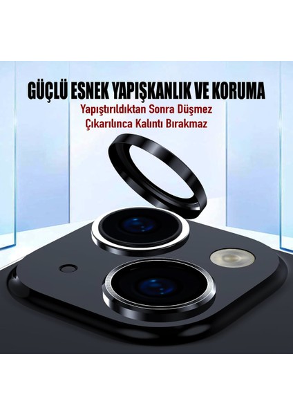 Apple iPhone 15 / Apple iPhone 15 Plus Raze Metal Kamera Lens Koruyucu fiyatları
