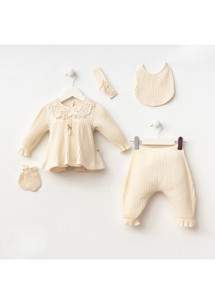 Kız 0-3 Ay Linda 5'li Set