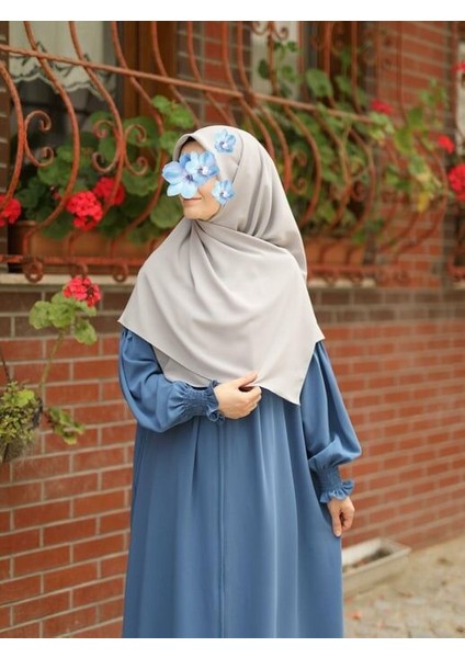 Tesettür Hijab Medine Ipeği Eşarp Krem fırsatları
