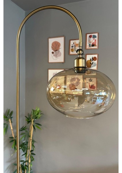 Cam Bal Rengi Lambader Modern Oturma Odası fiyatları