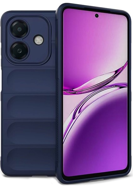 Oppo A3 Kılıf Optimum Lens Çerçeveli Silikon Kapak