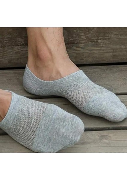 6 Çift Erkek Görünmez Sneaker Çorap
