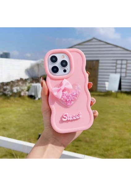 Infinix Hot 40 Kalpli Sweet Kılıf - Açık Pembe