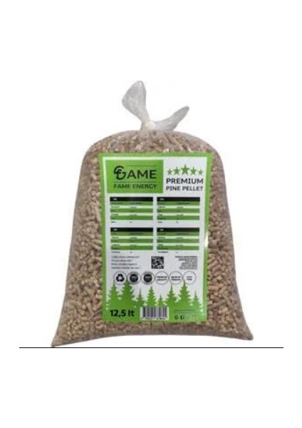 Çam Peleti Kedi Kumu 12,5 Lt 6 Mm Premıum