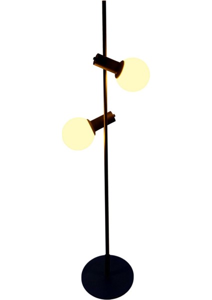 Modern Siyah Boyalı Lambader PLC-1269-L-BSY