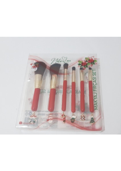 Makyaj Fırça Seti 6 Lı Set Makyaj Fırçası