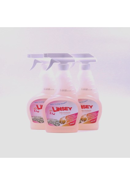 3'lü Avantaj Set, Oda Parfümü 500 Ml, Maestro, Bahar Ferahlığı, Detsan Güvencesiyle (51. Yıl)